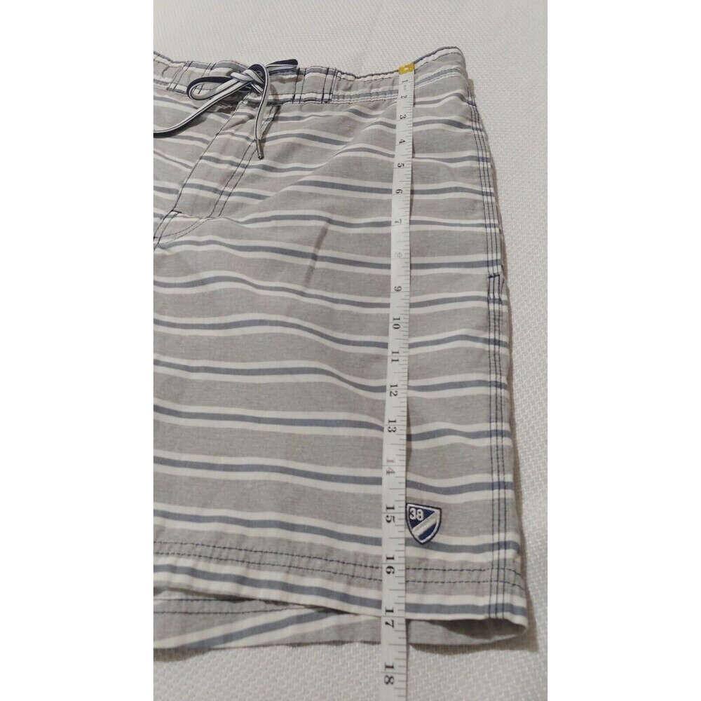 Daniel Cremieux Swim Shorts For Men Size Medium Gray Trunks - Picture 3 of 8